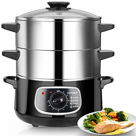 steamer for vegetables amazon|kitchen food steamer with timer.